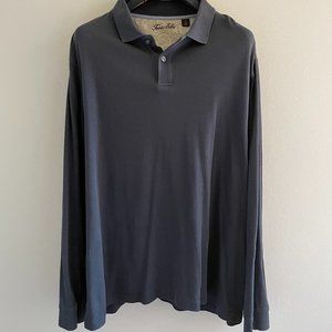 Men's Tasso Elba long sleeve polo shirt